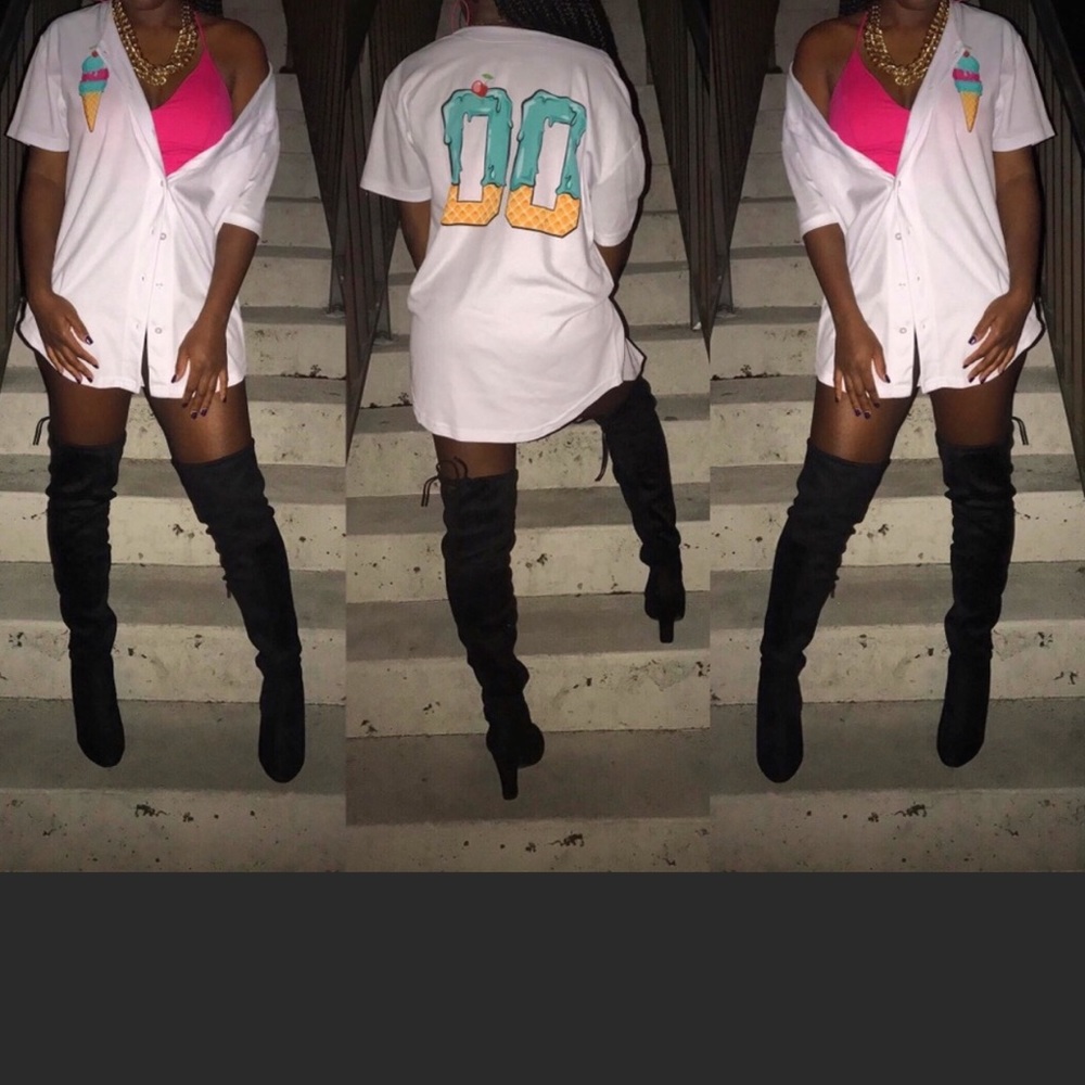 Baseball Jersey Dress